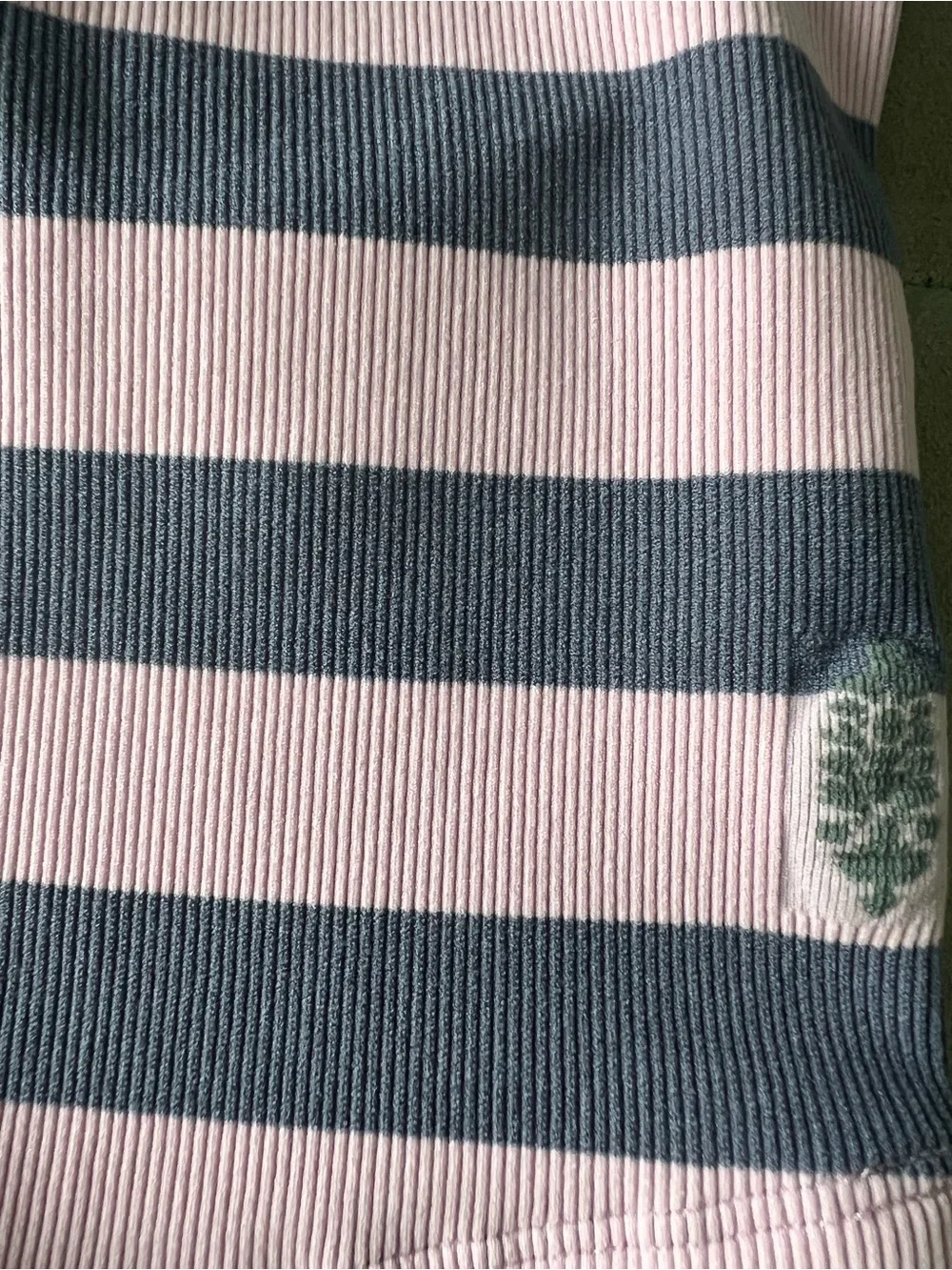 Free People FP Movement All Clear Striped Cami in Graphite Combo Size XS/S NWT